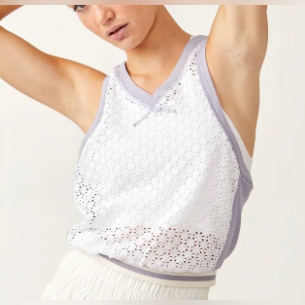Free People FP Movement ‘Slam Dunk’ Tank Top Lilac